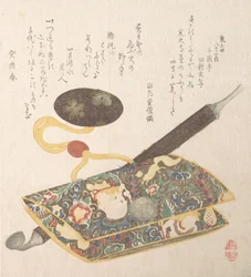 Tupakkapussi ja -piippu, 1813.