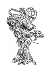 Synkkä scifi-mecha