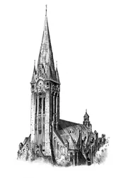 goottilaisen kirkon torni