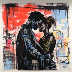 Mies ja nainen halaavat toisiaan 1