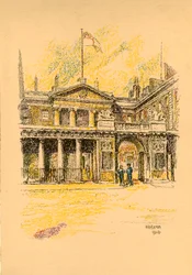Admiralty, Whitehall, Lontoo, 1924.