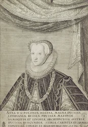 Anna Habsburg (1573-98) Puolan kuningatar, 1596