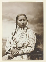 Spotted Fawn, Cheyennen morsian, 1879.