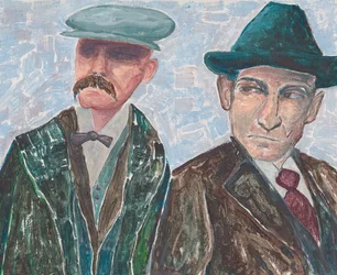 Sacco  Vanzetti, n.2019 (akryyli kankaalle)