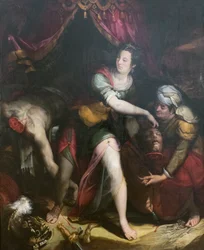 Judith ja Holofernes, Lavinia Fontana (öljy kankaalle)
