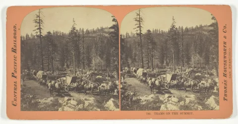 Teams on the Summit, 1867.