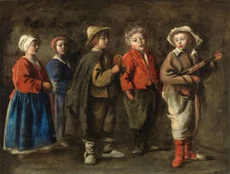 Antoine Le Nain - Nuoret muusikot, n. 1640.