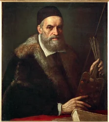 Jacopo Bassano da Ponten muotokuva (maalaus kankaalle)