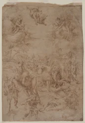 Pyhän Paavalin kääntymys vuoden 1575 jälkeen.