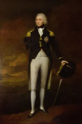 Amiraali varakreivi Nelsonin (1758-1805) muotokuva (öljy kankaalle)