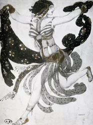 Cleopatra, baletin pukusuunnittelu, 1909