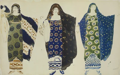 Pukusuunnitelma Sofokleen näytelmään "Oidipus Kolonoksessa", 1904