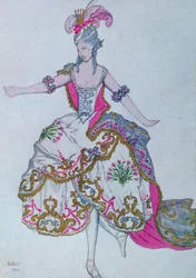 Pukusuunnittelu The Fairy Carnationille, Prinsessa Ruusunen