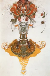 Firebirdin puku (for T (guassi, kulta paperille))