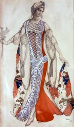 Prinsessa Ruusunen, balettipukusuunnittelu, c1913