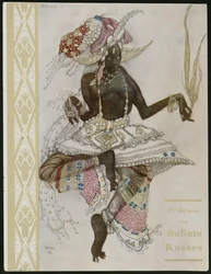 Ballets Russes -sovenir-ohjelman nimisivu