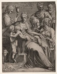 Pyhä keskustelu, 1540-luku.
