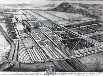 Chatsworth House, kaiverrus Johannes Kip
