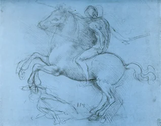 Tutkimus Sforza-monumentille, c1488-1493 1954.
