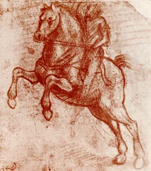 Leonardo De Vincin tutkimus ritarista, 1913