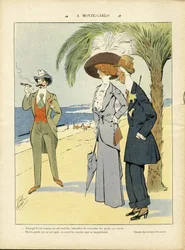 Kuvitus Leonce Burretista (1865-1915) Le Liressä