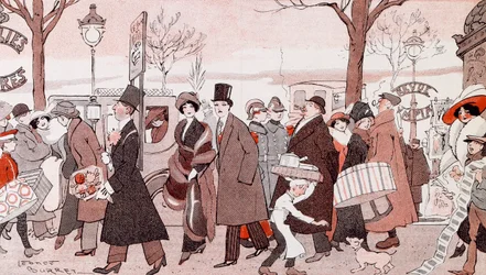 The Boulevard, kirjoittanut Leonce Burret