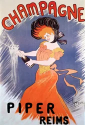 Piper-samppanjan mainosjuliste, 1900-luku