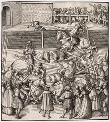 Turnauksen ja kallistuksen taito, 1513-1518.