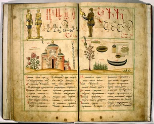 Karion Istominin ensimmäinen venäläinen aakkoskirja, 1694