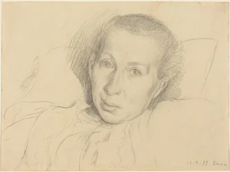 Taiteilijan sisar, Marie von Kalckreuth