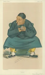 Hänen ylhäisyytensä Kuo Sun Tao, Kiina, 16. kesäkuuta 1877, Vanity Fair -sarjakuva