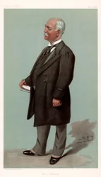 Union Steamship Sir Francis Henry Evans, brittiläinen liikemies ja poliitikko, 1896.