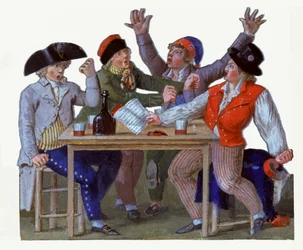 Marseillaise. 1700-luku (guassi)