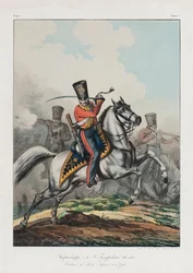 Husaarirykmentin karabiiniri, 1830-luku