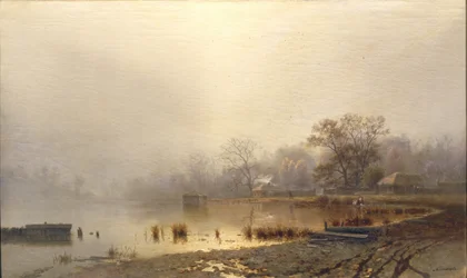 Sumu. Punainen lampi Moskovassa syksyllä 1871