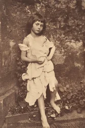 Alice Liddell kerjäläistyttönä, 1858