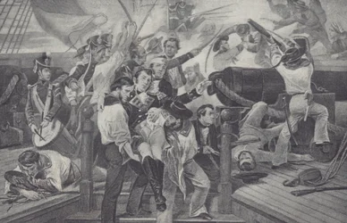 James Lawrencen kuolema (litho)