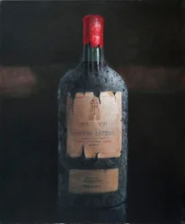 Chateau Latour, 2012 (akryyli kankaalle)