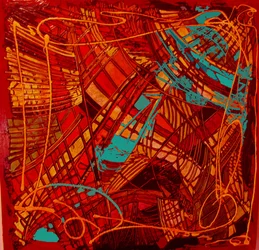 Lasimaalaus, 2012 (sekoitettu; kerroksellinen)