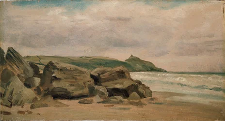 Näkymä kohti Rame Headiä, Cornwall, 1850