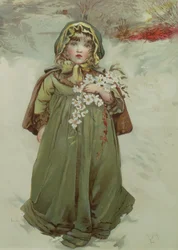 Etukappale jouluruusuista, 1880