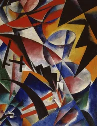 Arkkitehtoninen maalaus. 1920