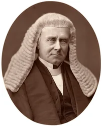 Oikea Henry Bouverie Brand, kansanedustaja, alahuoneen puhemies, 1876.