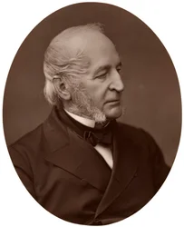 Oikea Hon Spencer Walpole, kansanedustaja, brittiläinen konservatiivipoliitikko, 1876.