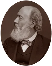 Sir John Gilbert, RA, Water-Colors Painters Societyn puheenjohtaja, 1877.