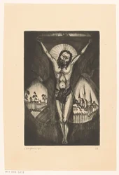 Kristus ristillä Le Christ I (alkuperäinen nimi esineessä)