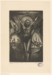 Kristus ristillä Le Christ I (alkuperäinen nimi esineessä)