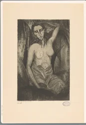 istuva nainen Femme assise (alkuperäinen nimi)