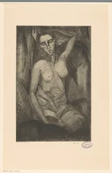istuva nainen Femme assise (alkuperäinen nimi)