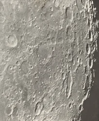 Kuun valokuvaus Blancanus - Tycho - Schiller